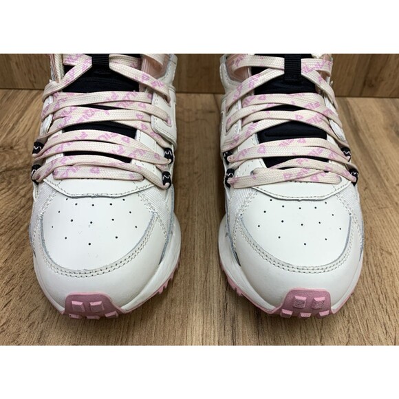 FILA Women Spectra Sneaker Shoes Gardenia Coral Blush Black 5RM01760-119 Size 7 - Picture 6 of 14